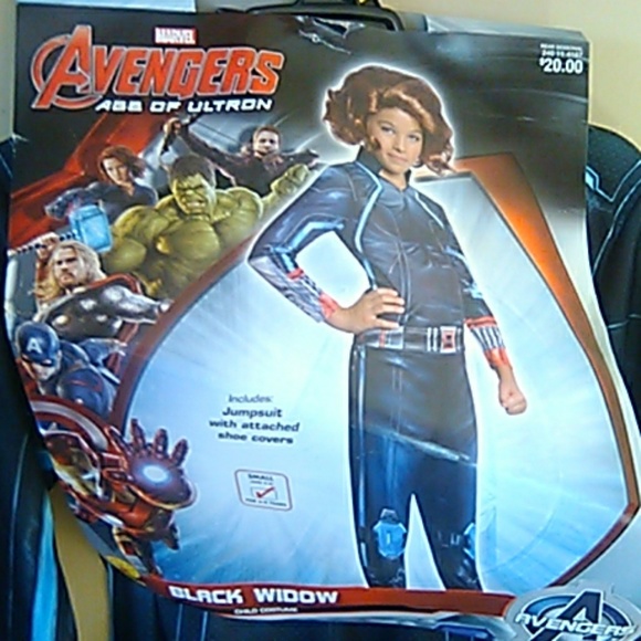 Black Widow Halloween costume small 3-4 years - Picture 1 of 4